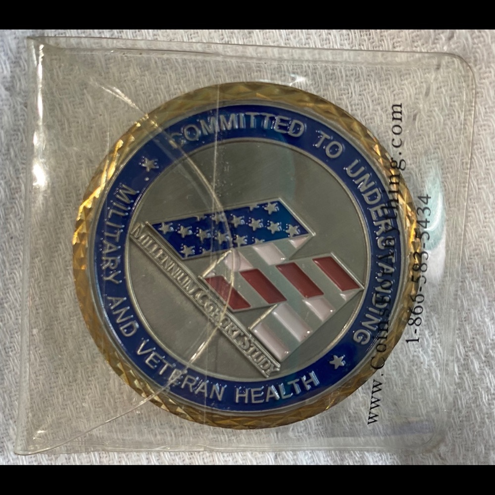 Military Challenge Coin USMC ARMY NAVY AIR